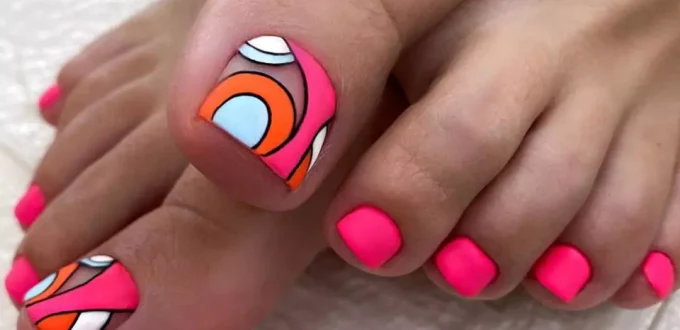 Beautiful toenail designs