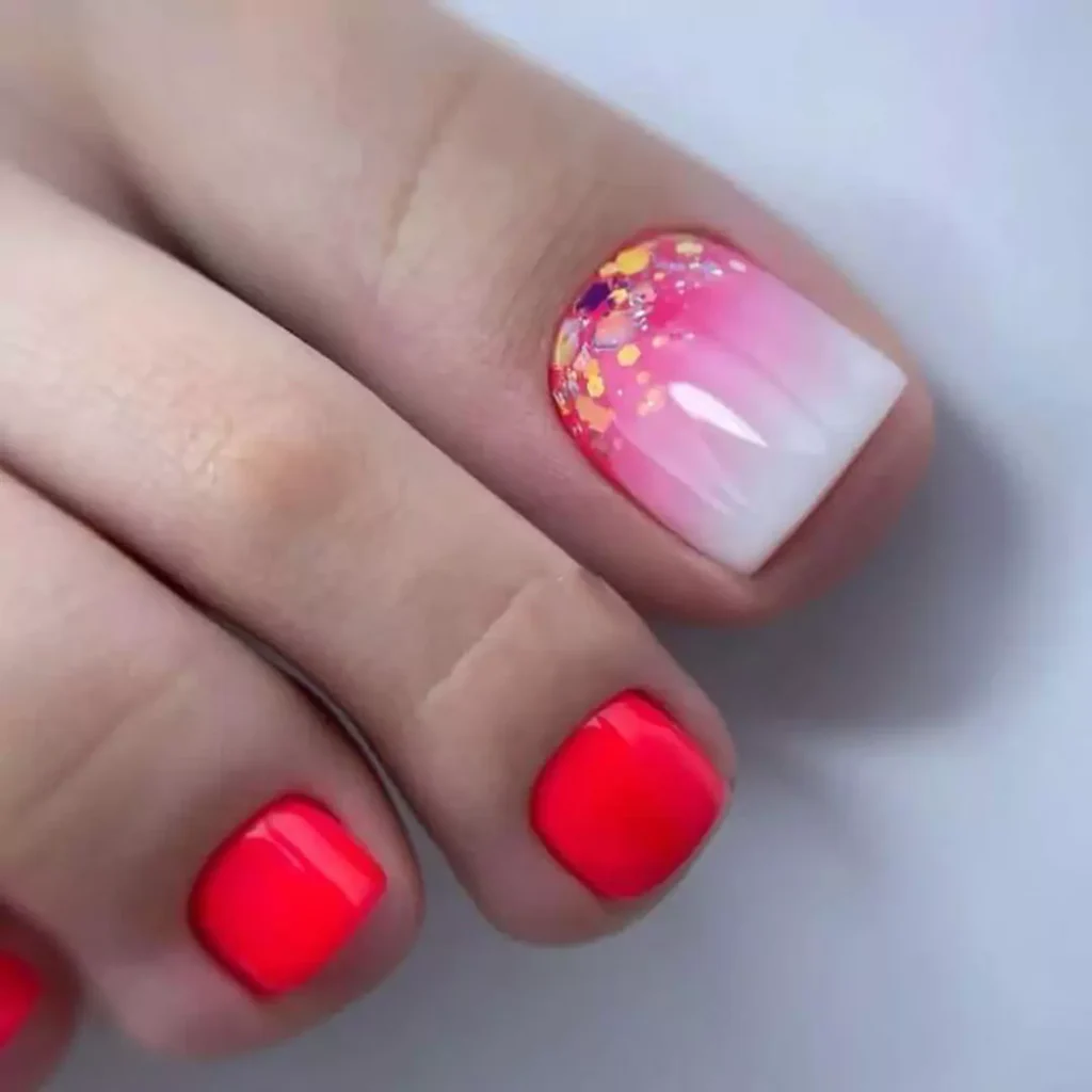 Attractive toenail designs