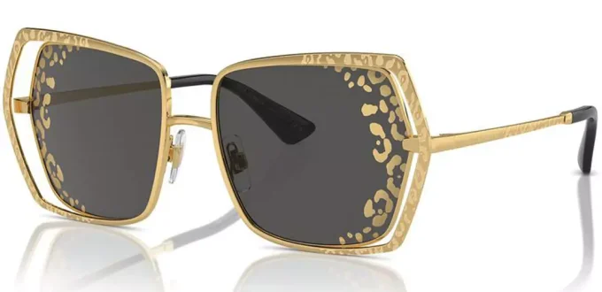 beautiful Gold Frames Sunglasses for women