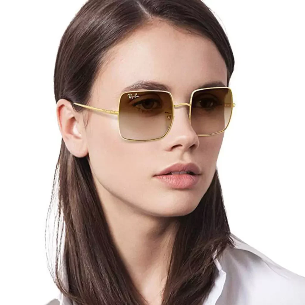 trendy Gold Frames Sunglasses for women