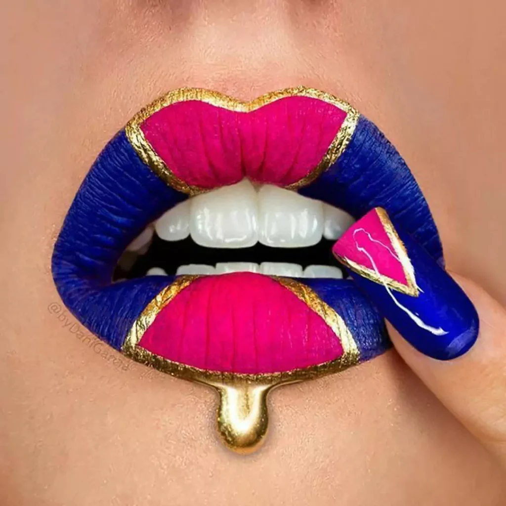 Enchanting & attractive lip makeup