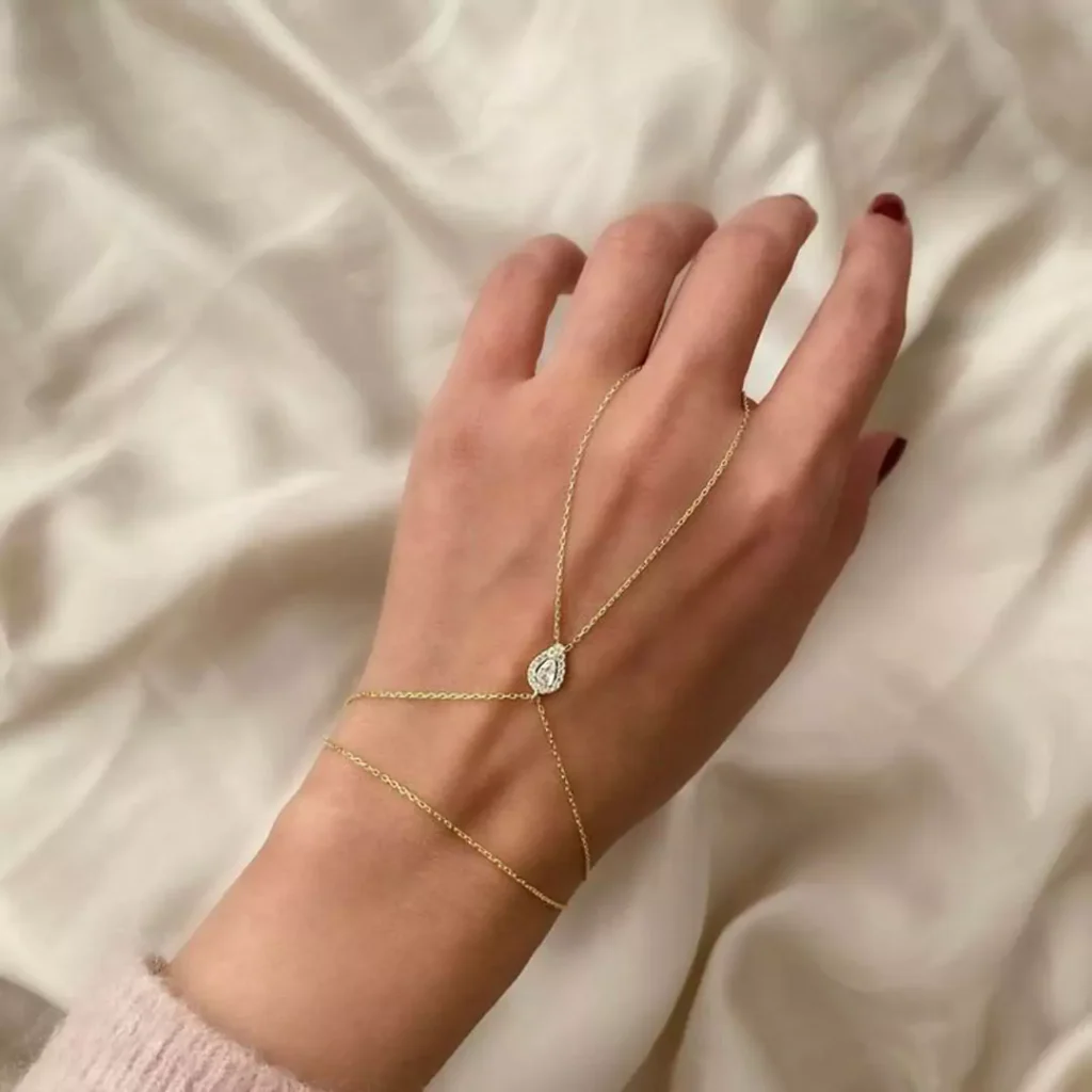 elegant gold ring bracelets