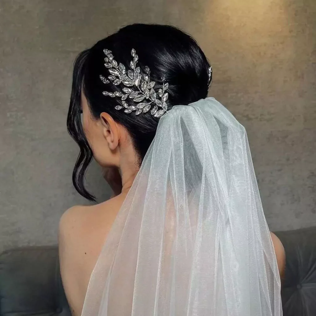 trendy bridal headpieces