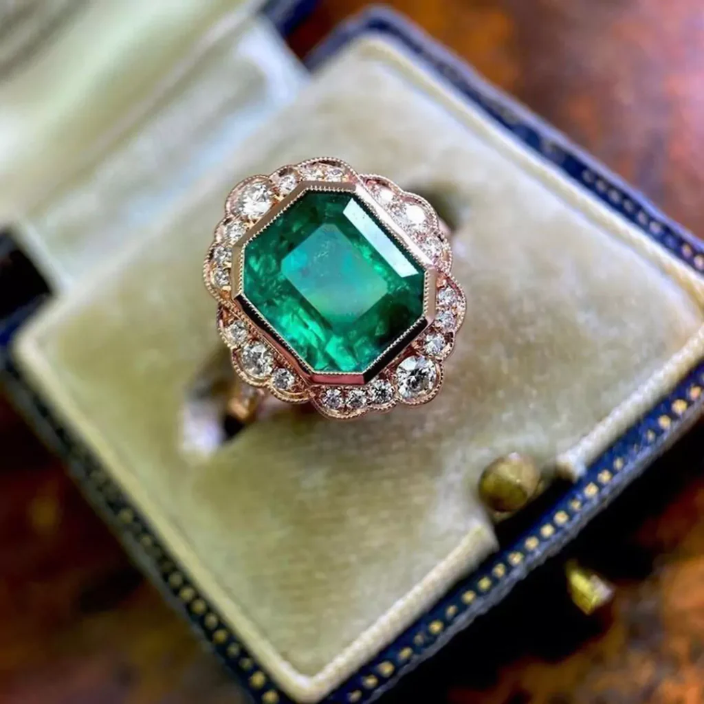 dazzling emerald rings