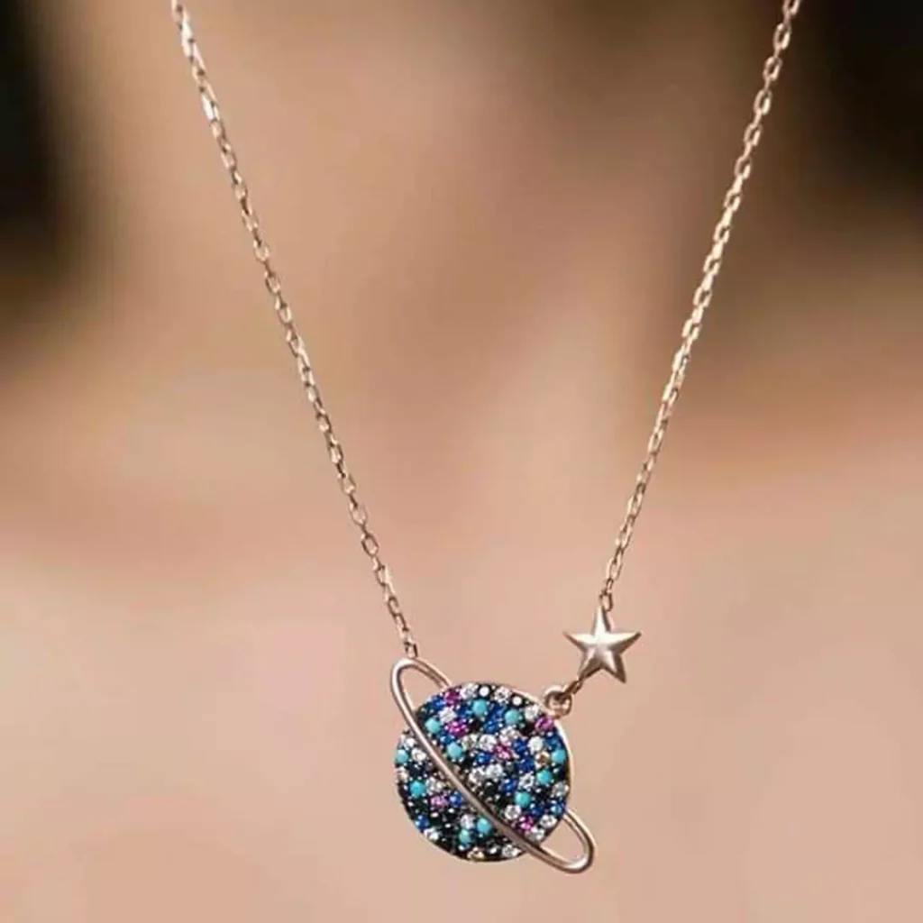 Attractive and special globe design necklaces