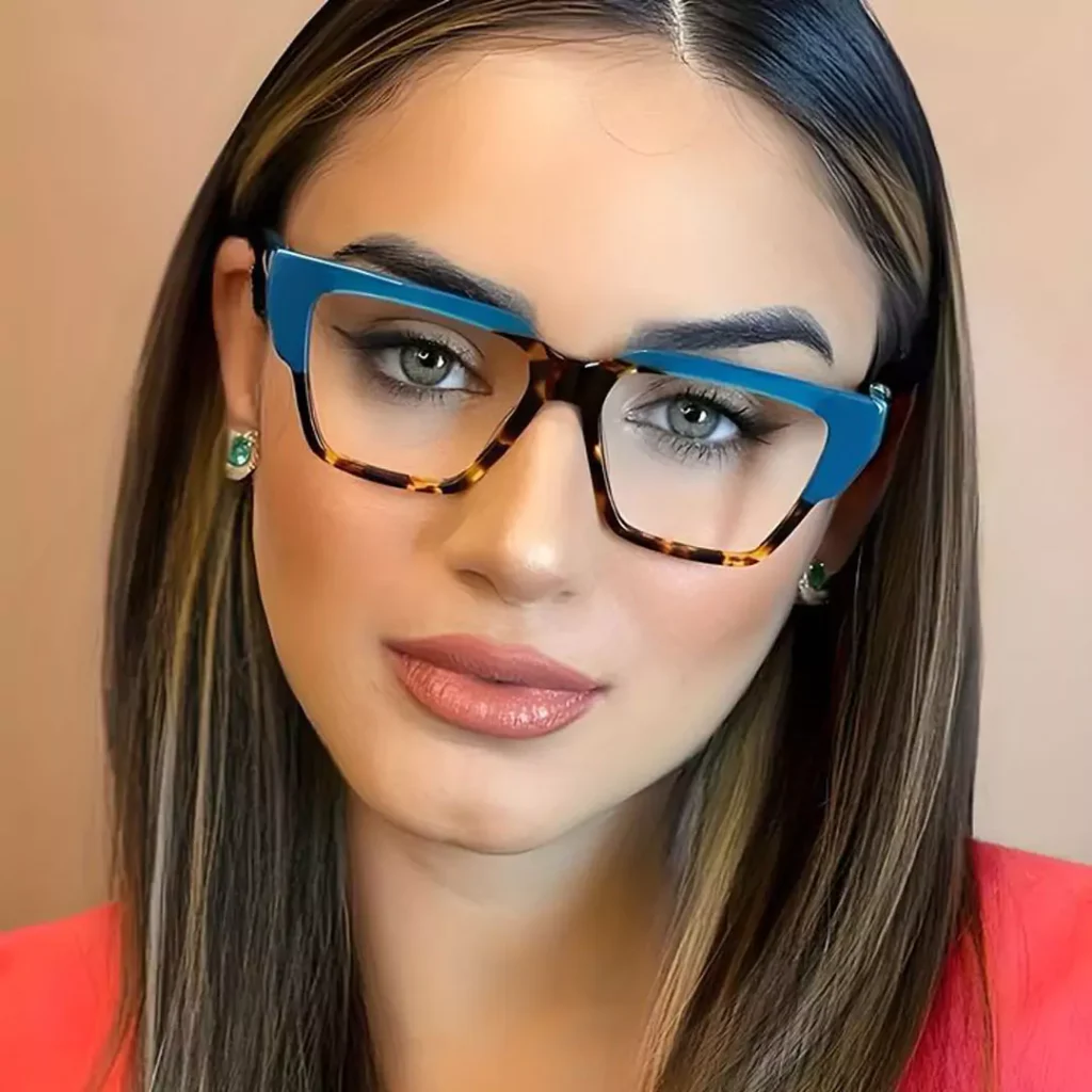 elegant colorful eyeglasses for women