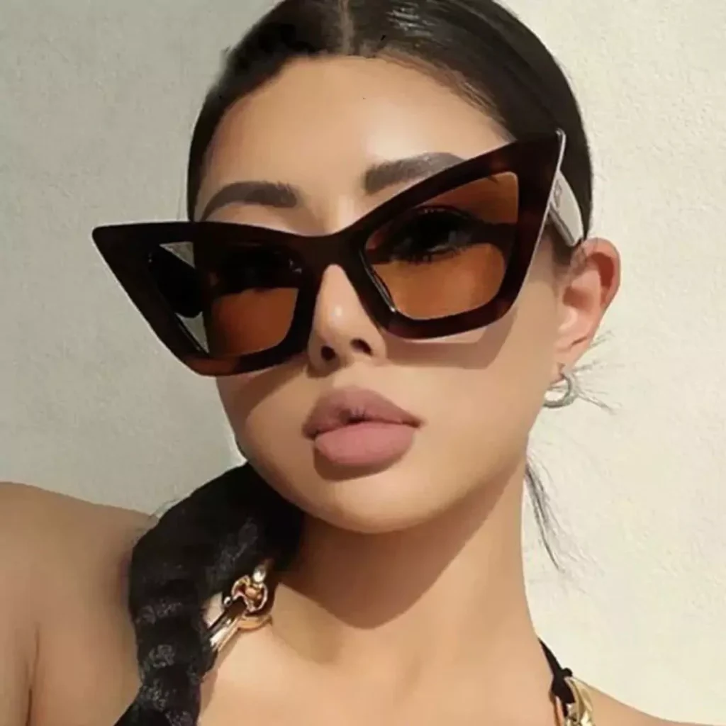 elegant cat-eye fashion sunglasses 