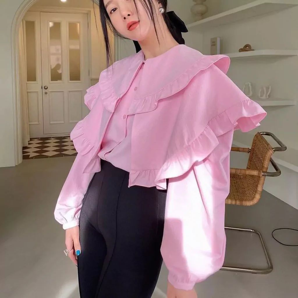 deceptive pink shirts outfit for women of 2024 