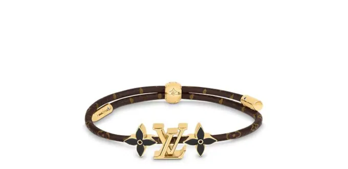 unique LV gold bracelets