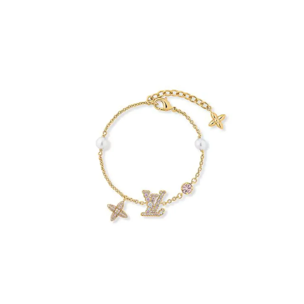 elegant  LV gold bracelets 