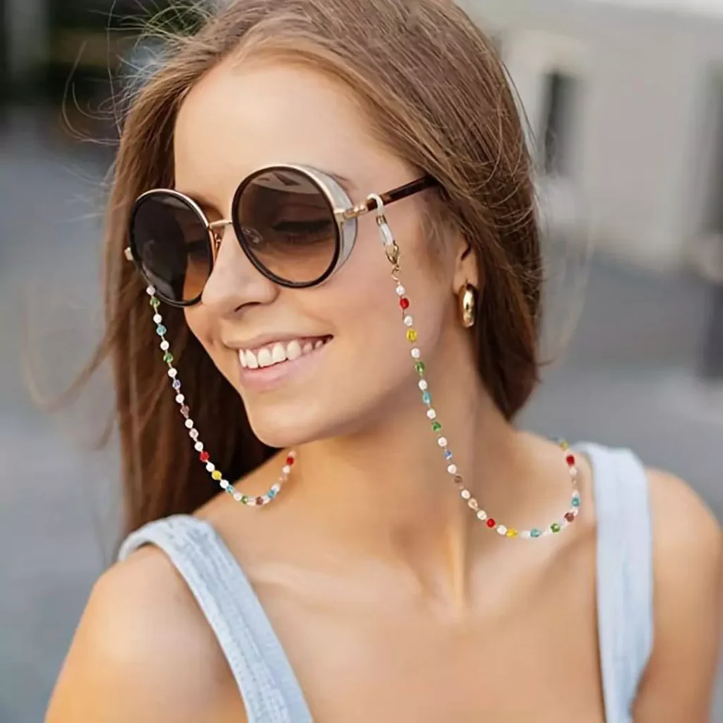 chic pearl eyeglass chains