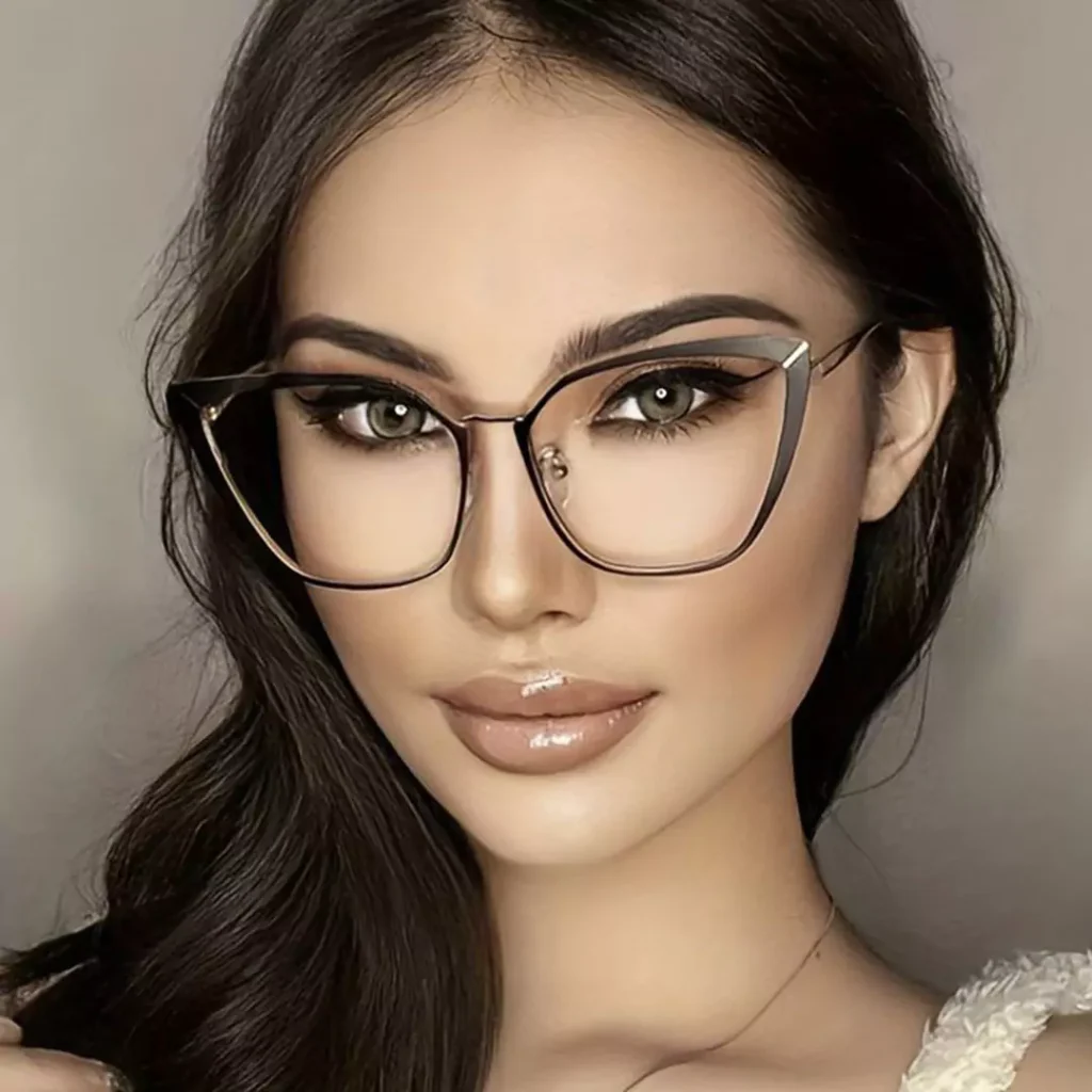 stylish black glasses for women