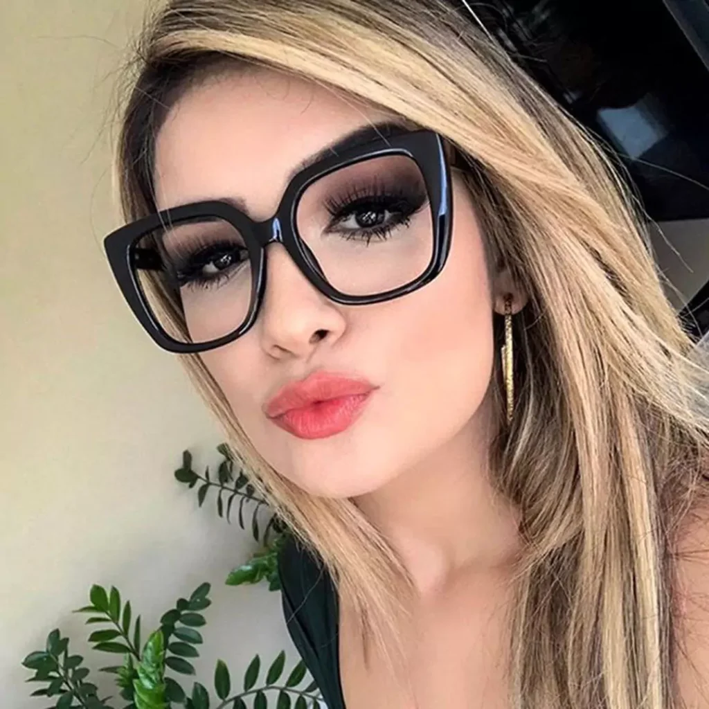 classic black glasses for women