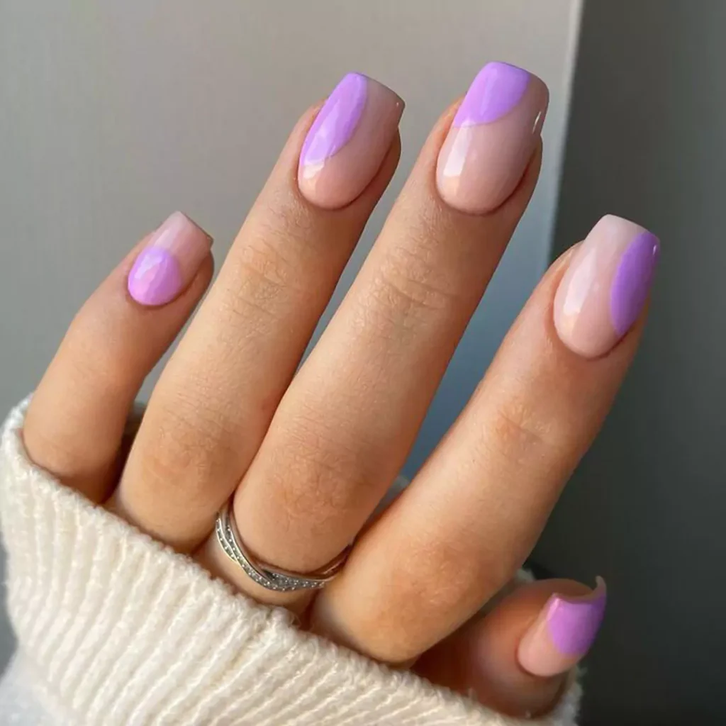 elegant lavender nail designs,spring 2024