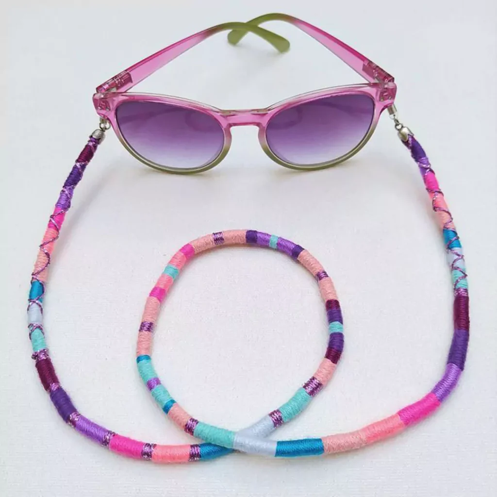 elegant handmade eyeglass chains