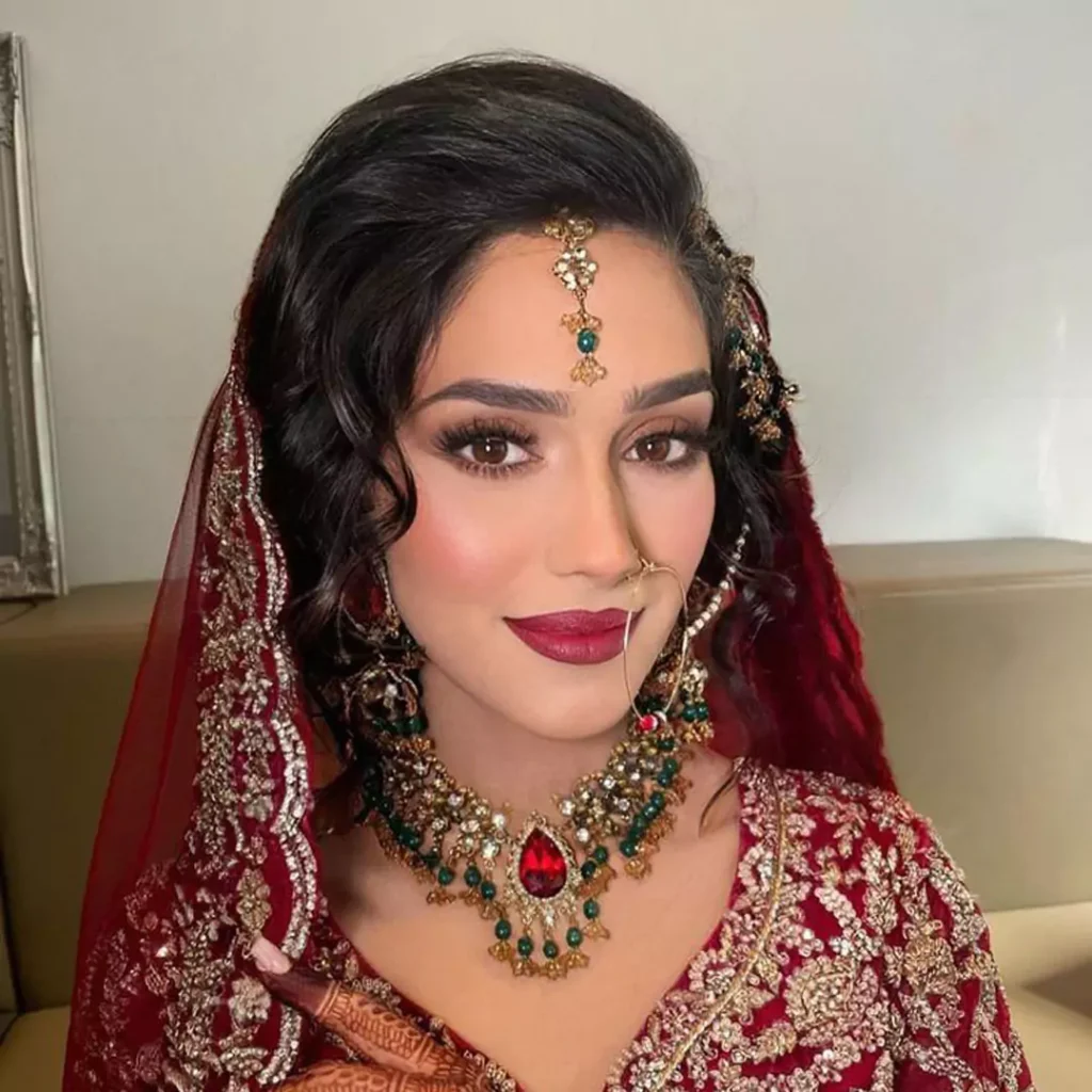 chic pakistani bridal makeup