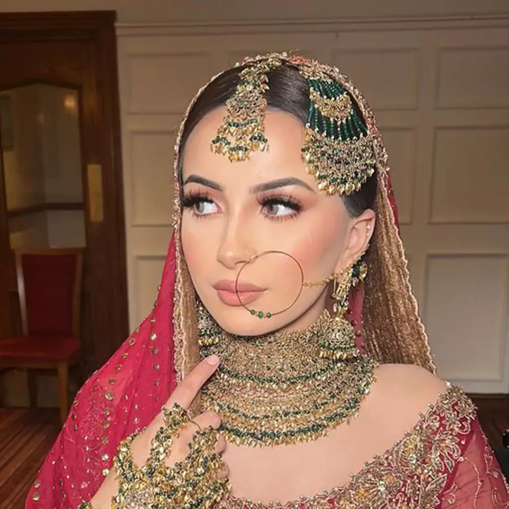 regal pakistani bridal makeup