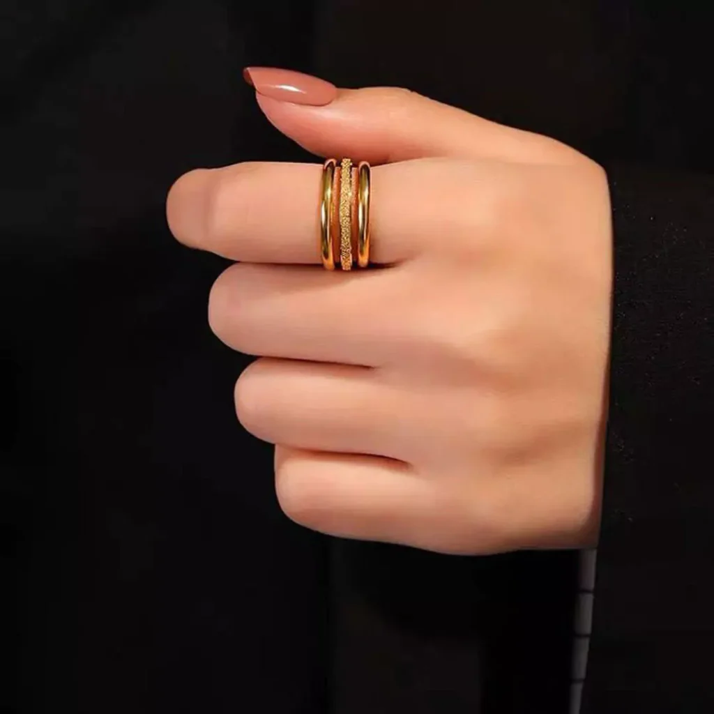 opulent BVLGARI gold rings