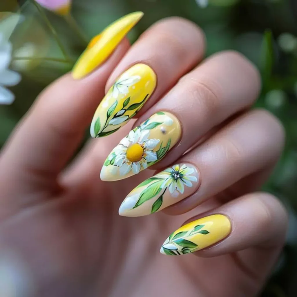 radiant trendy spring nail designs