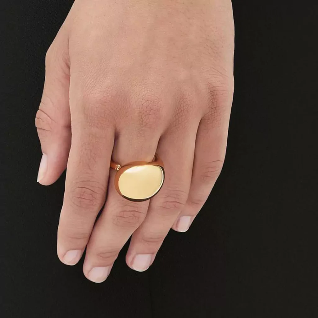 splendid Bottega designs gold rings
