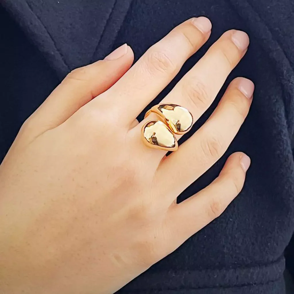 exquisite Bottega designs gold rings