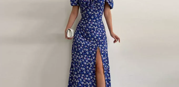 Beautiful Long floral summer dresses