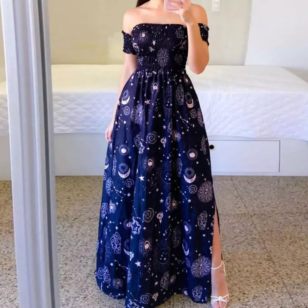 Beautiful and charming Long floral summer dresses