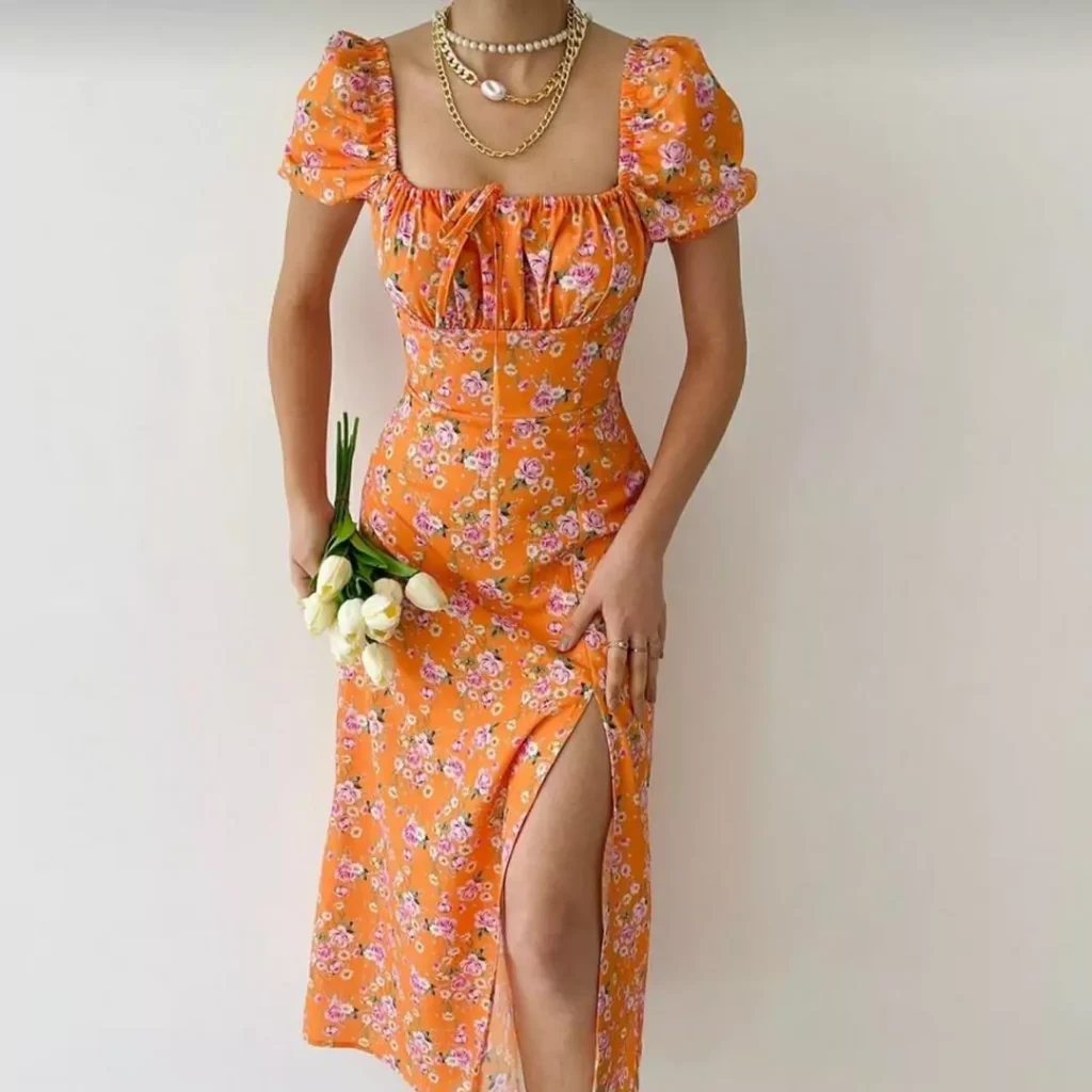 Enchanting Long floral summer dresses