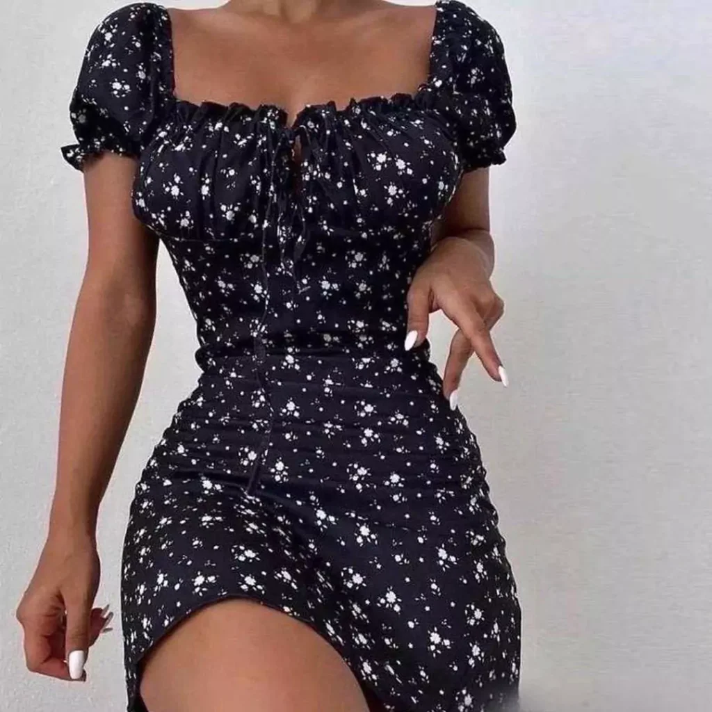 Deceptive Short floral summer dresses