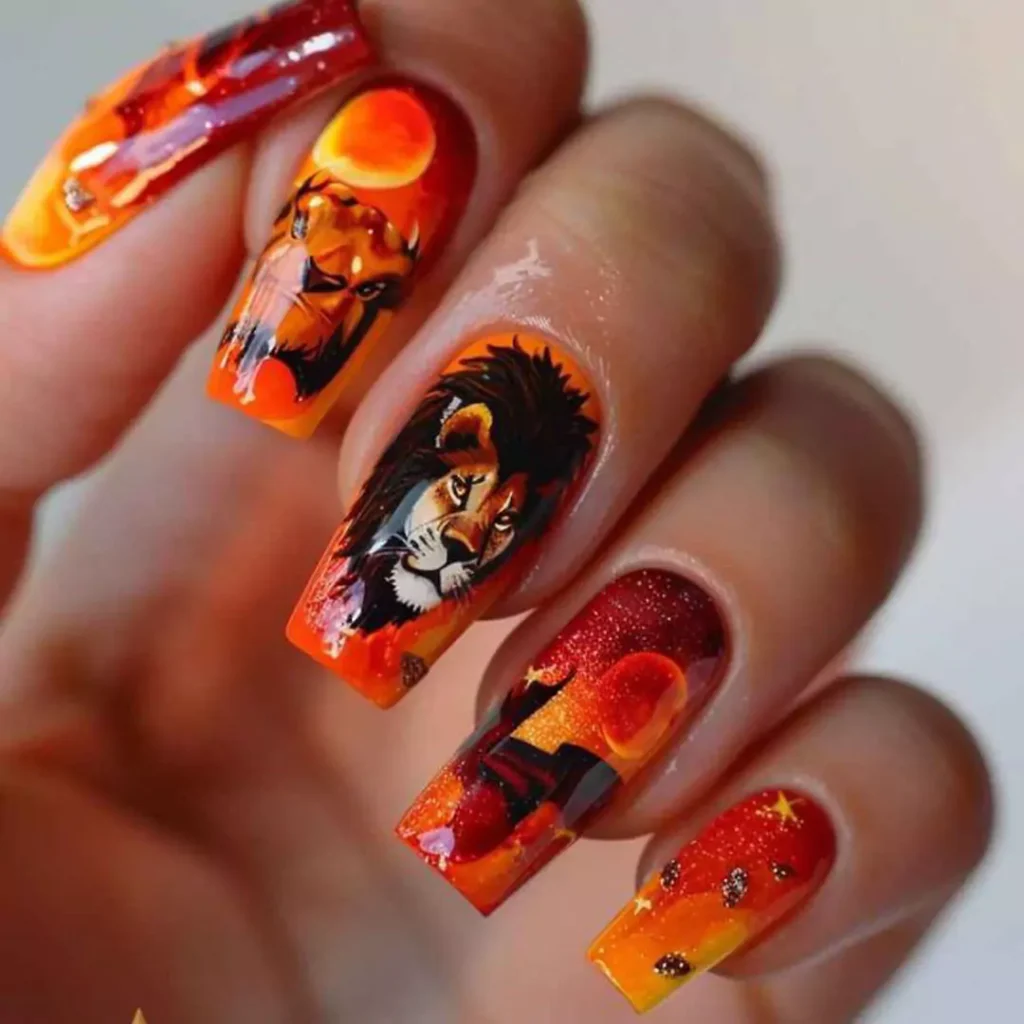 opulent movie-inspired nail designs