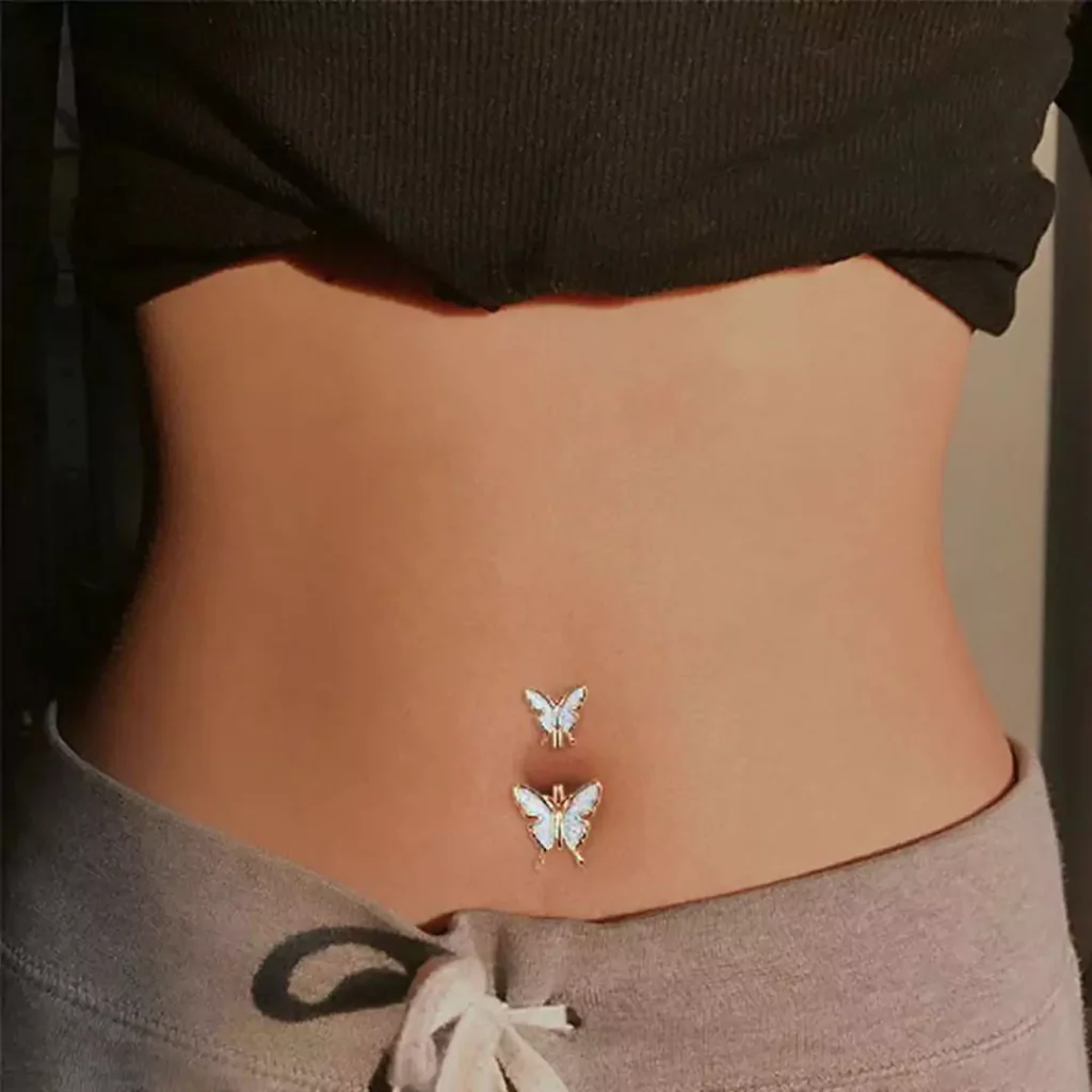 precious Belly Button Piercings