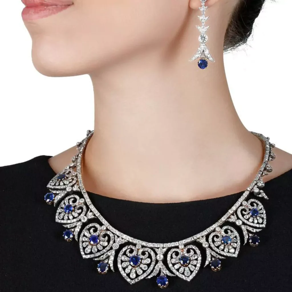 luxurious Sapphire jewelry sets