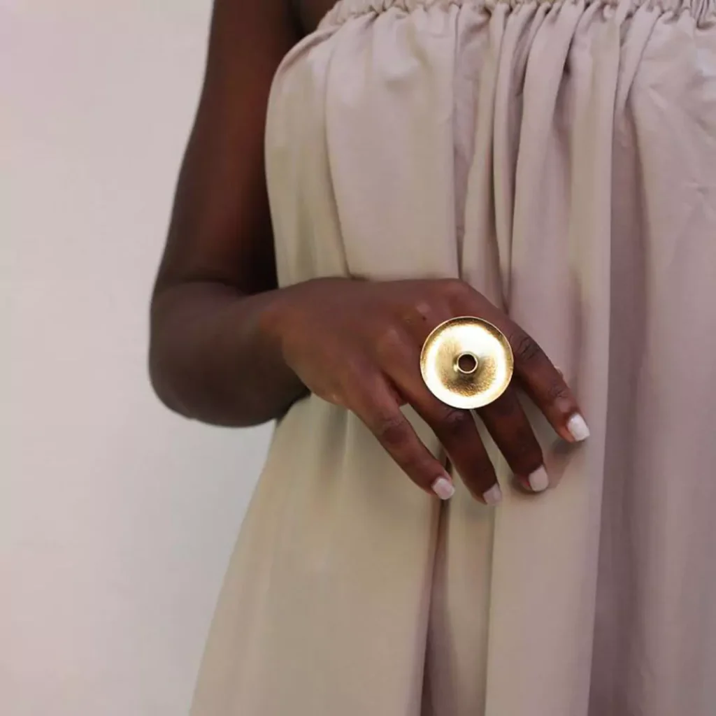 magnificent Bottega designs gold rings