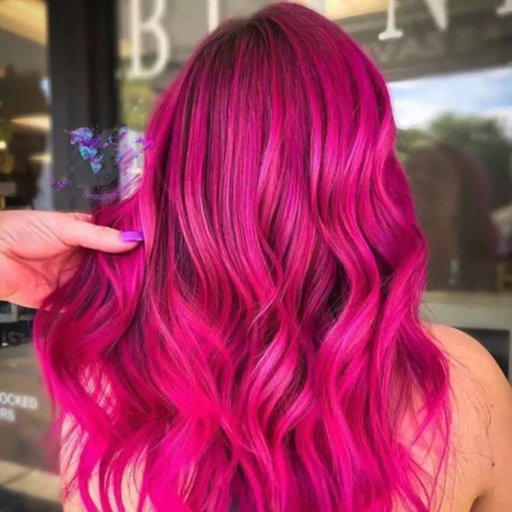 Deceptive Pink hair color 