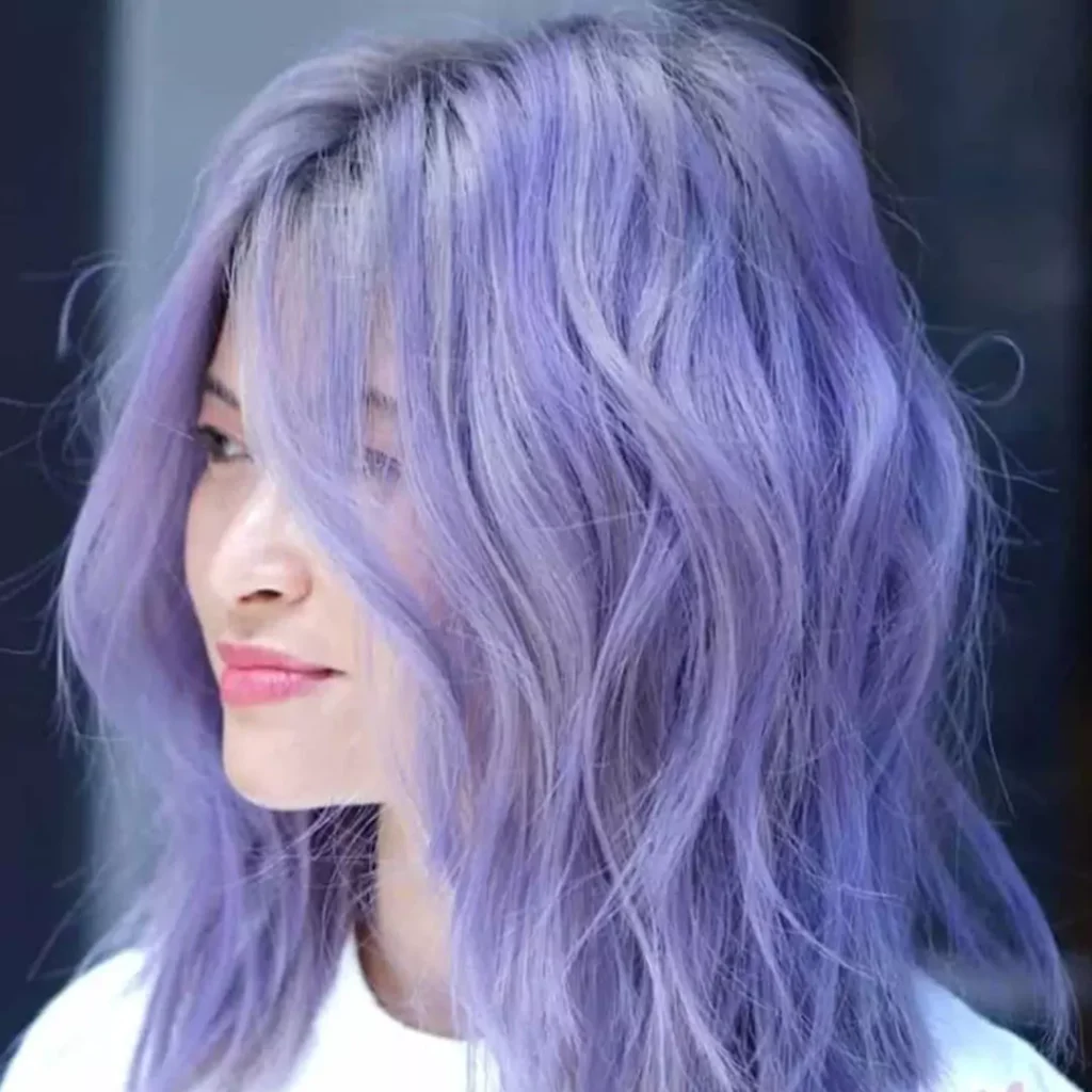 Modern Lavender hair color