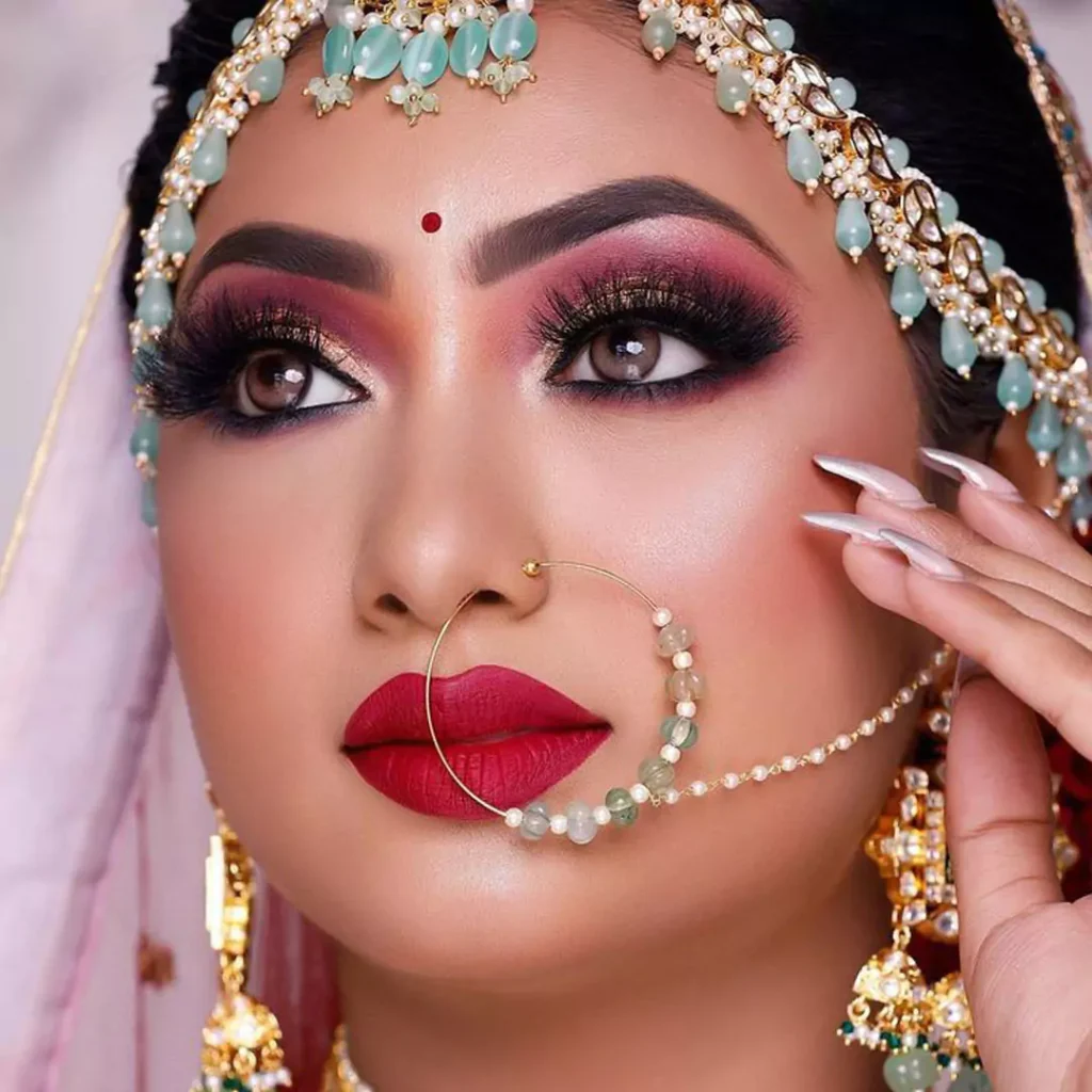 sublime Bengali bridal makeup