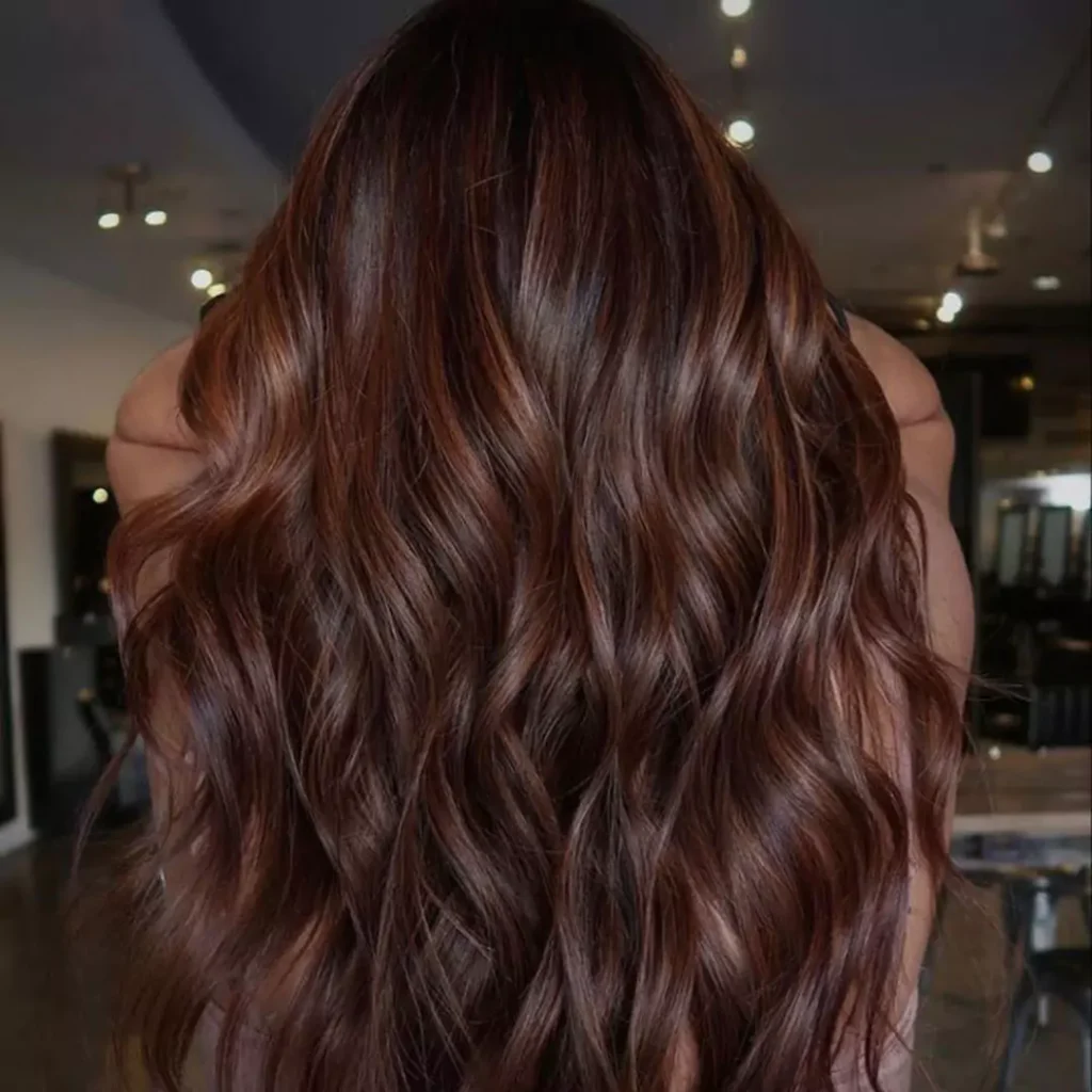 Enchanting Brown hair color