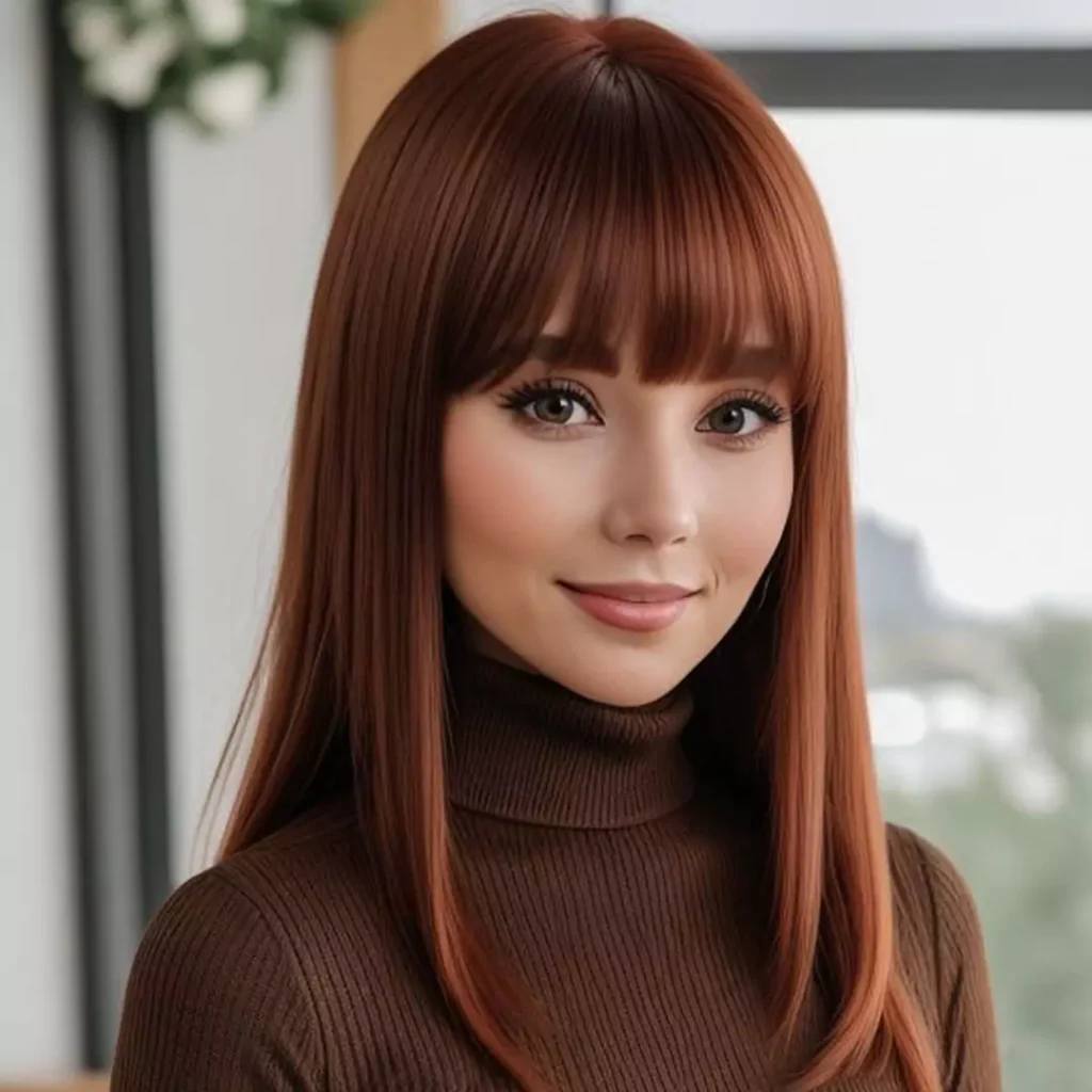 Stylish and special Brown hair color