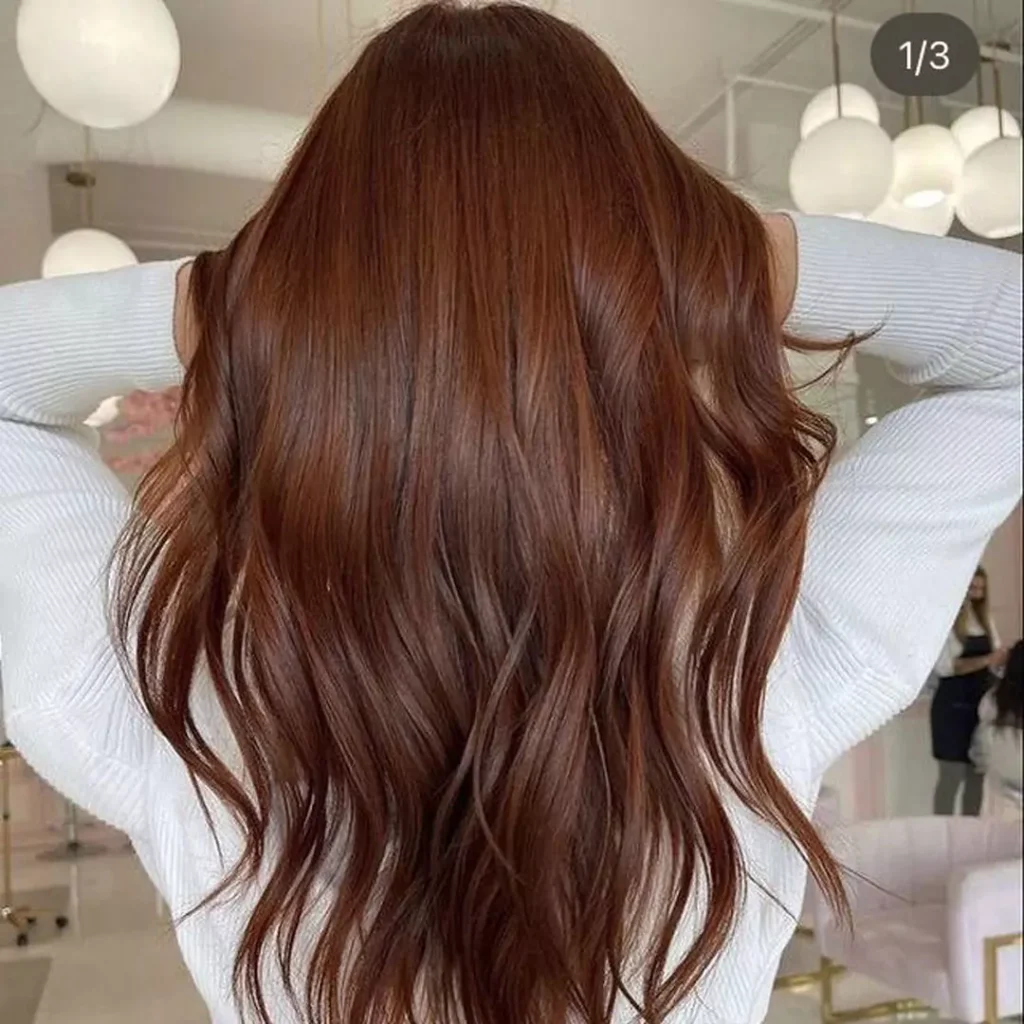 Stylish Brown hair color