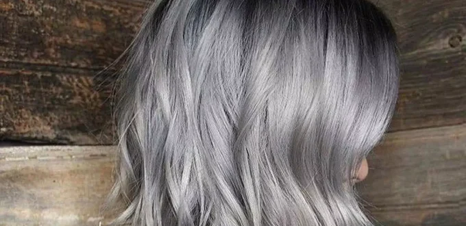 Beautiful Smoky hair color