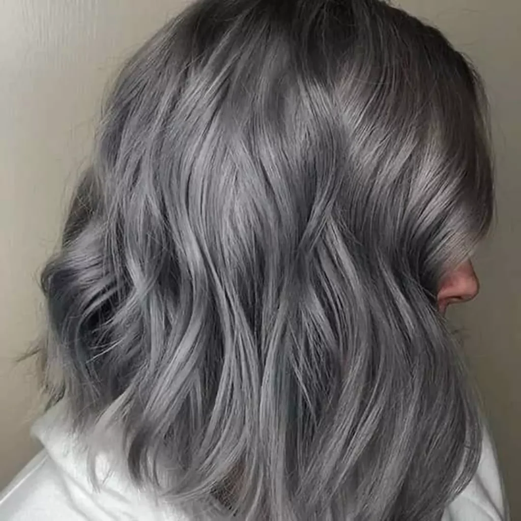 Attractive Smoky hair color