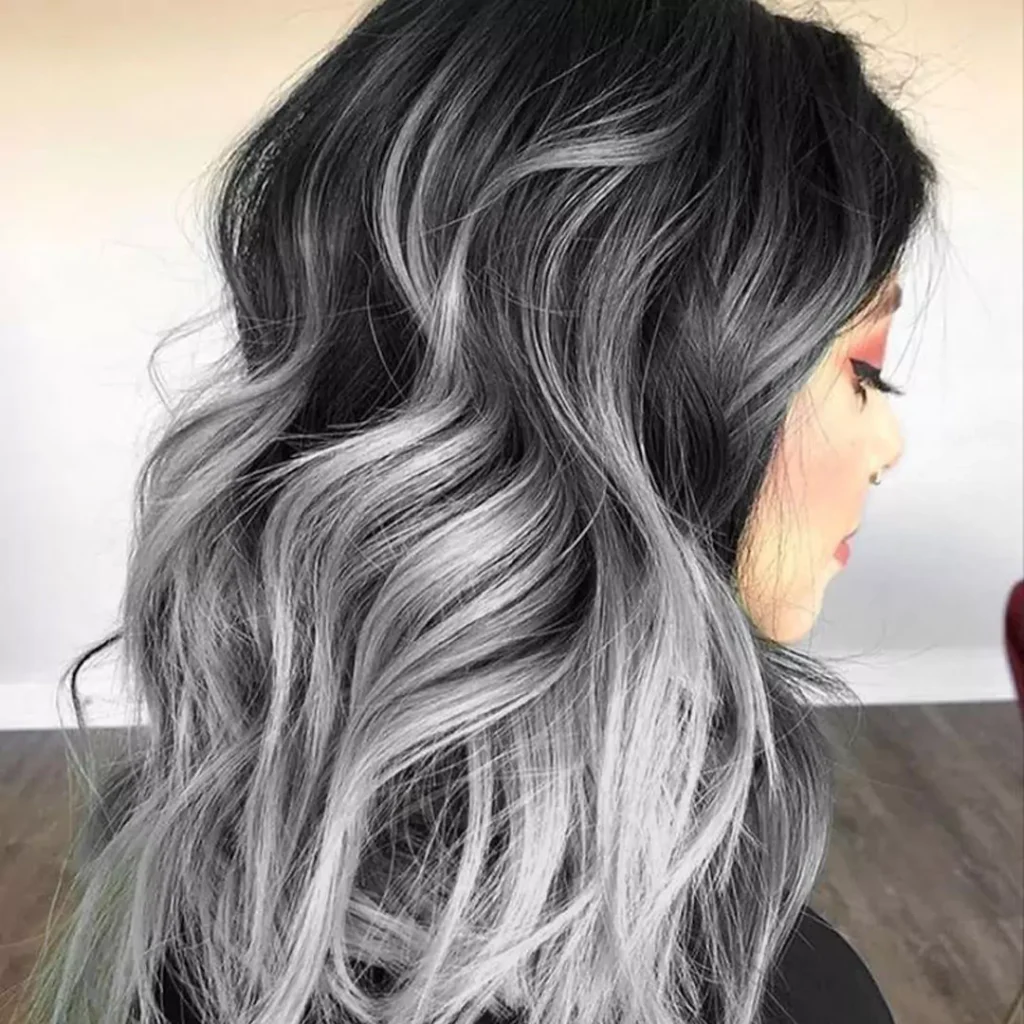 Deceptive Smoky hair color