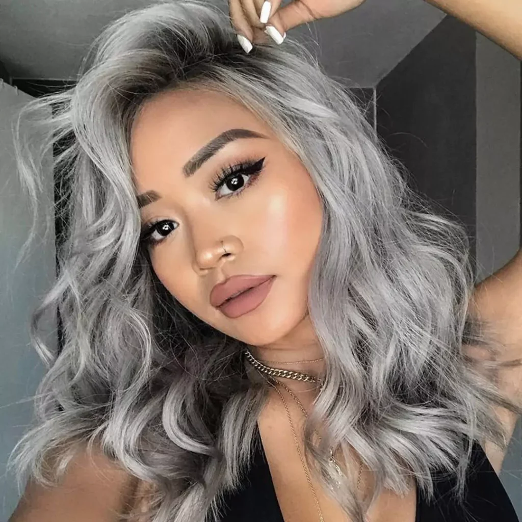 Modern Smoky hair color