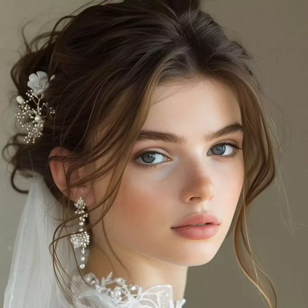 enchanting European bridal makeup