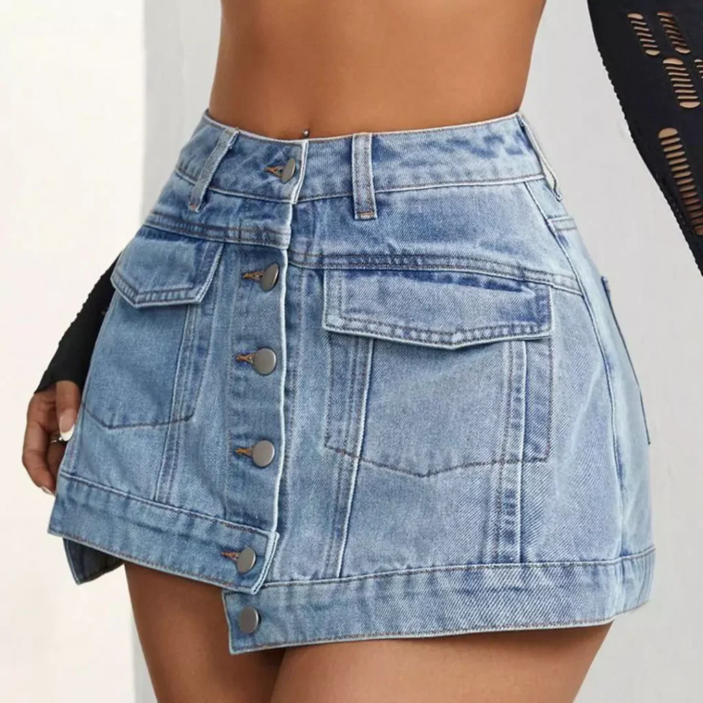 Stylish and special Short jeans skirts